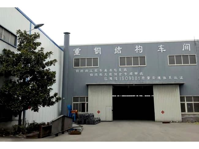 黄浦水泥厂网架安装